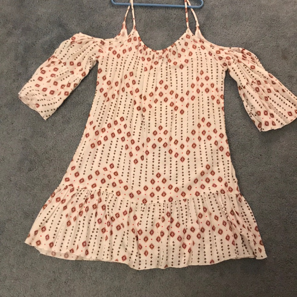 Off-The-Shoulder Midi Dress